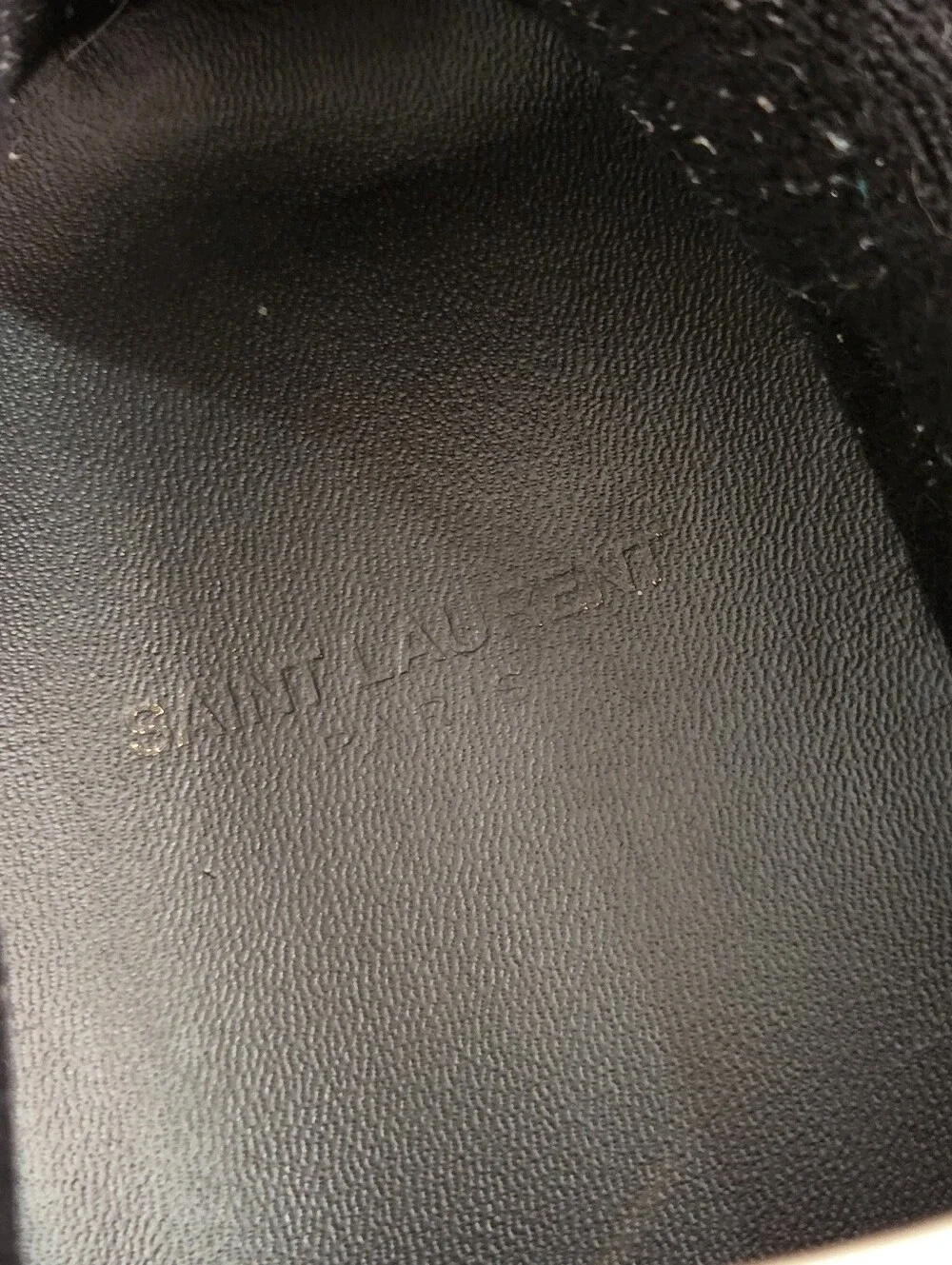 Saint Laurent Unisex Sl61 Low Top Sneaker 42.5 (M 9) Designer Streetwear Casual